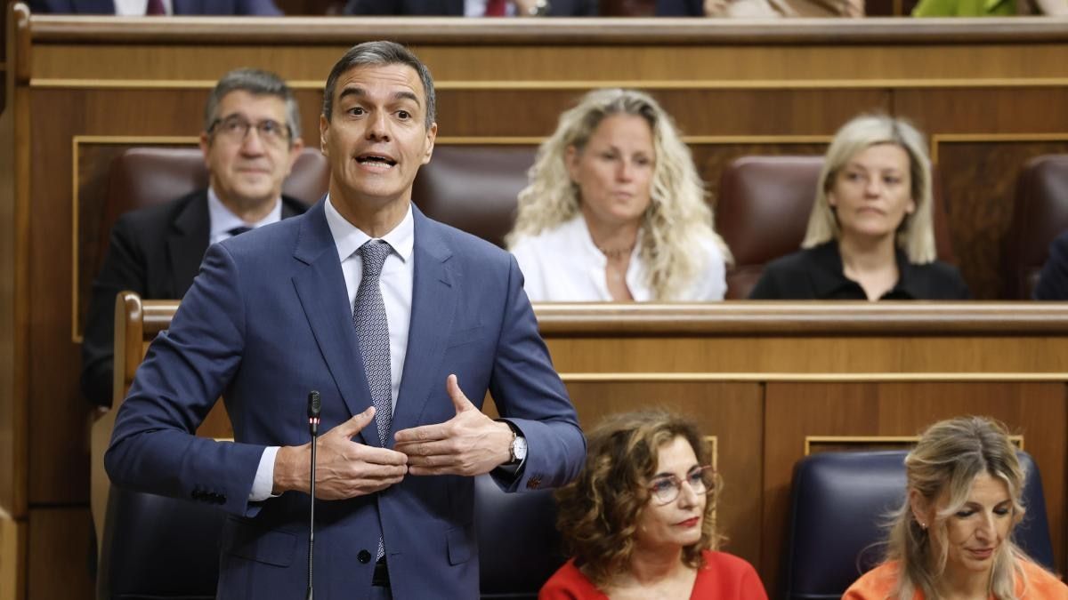 El presidente del Gobierno, Pedro Sánchez