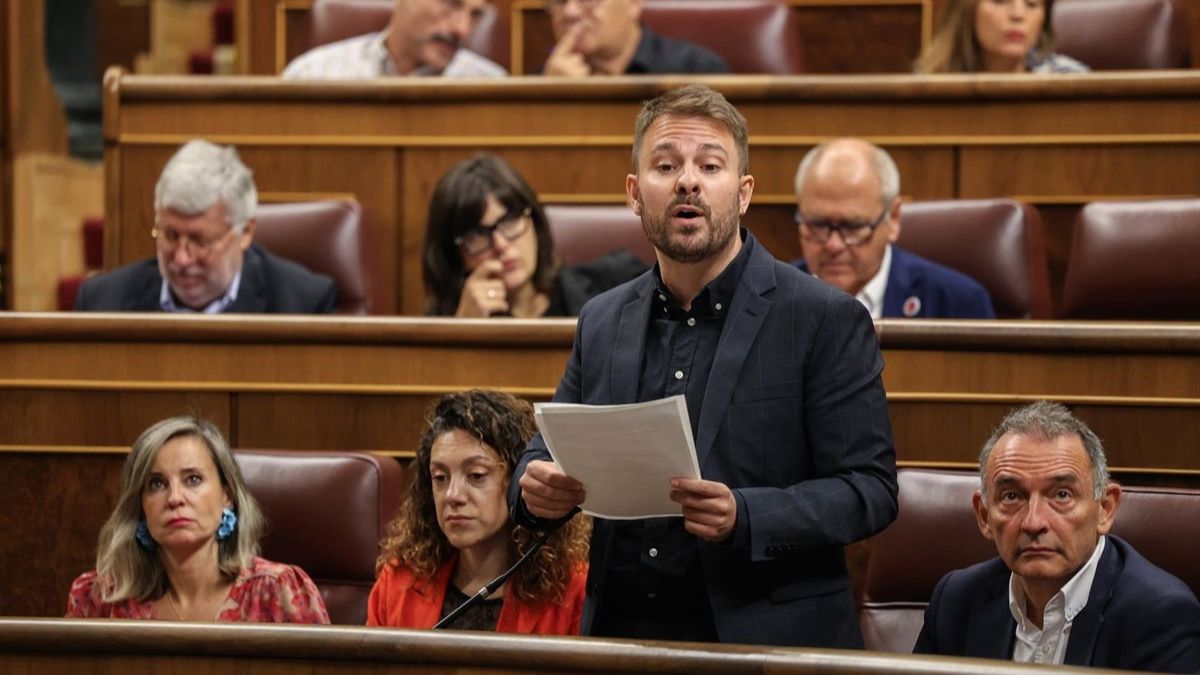 Alberto Ibáñez durante una intervención en el Congreso