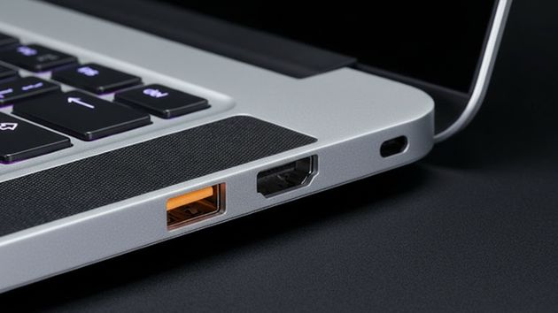 Qué significa cuando un puerto USB está de color naranja