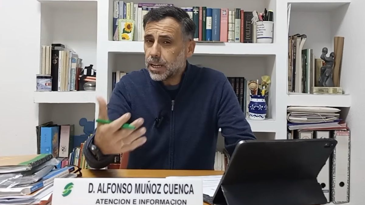 Alfonso Muñoz, funcionario de la Seguridad Social