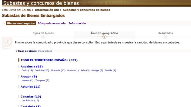 La Seguridad Social subasta pisos y casas embargadas por menos de 43.300 euros antes de que acabe el año