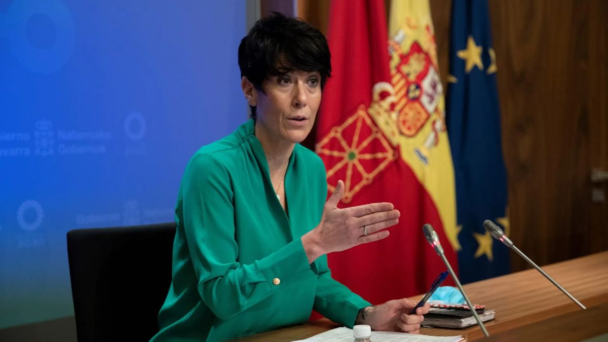 La ministra de Seguridad Social, Elma Saiz