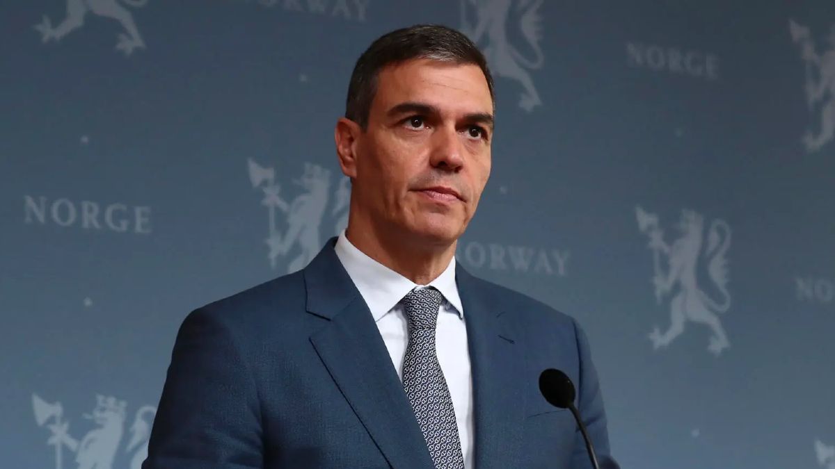 El presidente del Gobierno, Pedro Sánchez