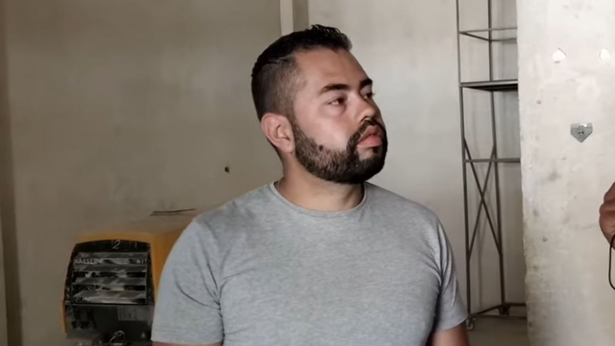 Andrés Tavera, albañil colombiano en España: 