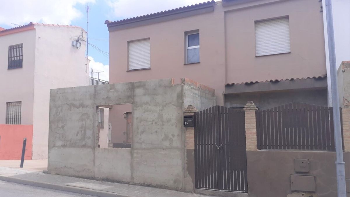 Fachada de la vivienda en venta de CaixaBank