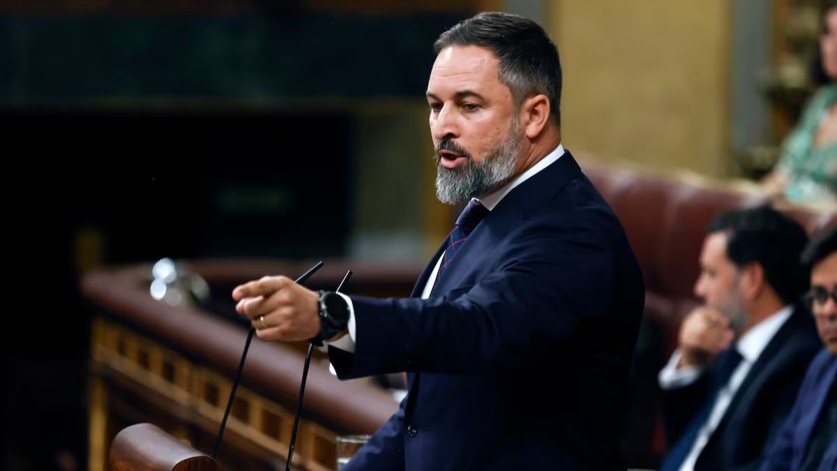 Santiago Abascal en el Congreso