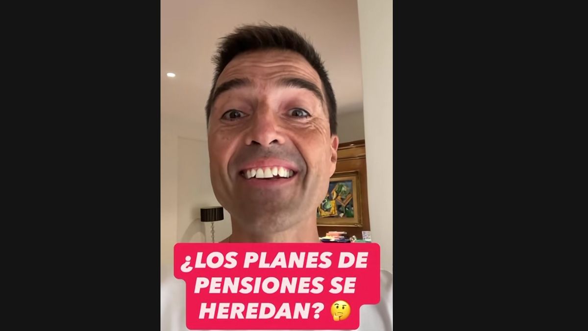 El abogado Iñaki Barredo durante el vídeo