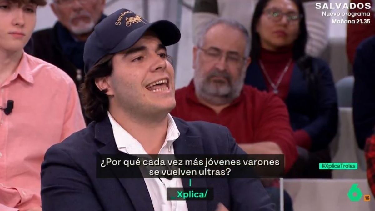 Jorge Branger durante una intervención en el plató de LaSexta