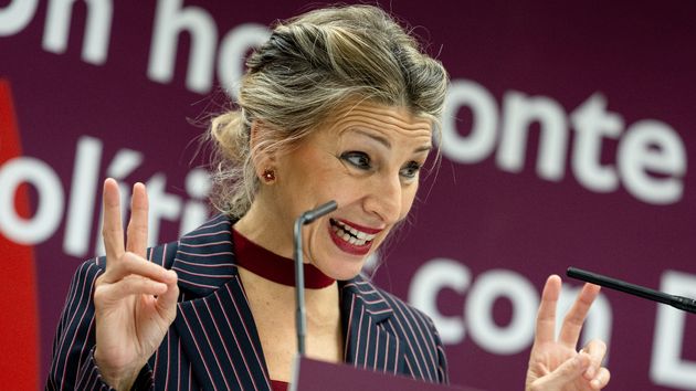 La ministra de Trabajo, Yolanda Díaz