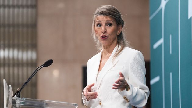 Yolanda Díaz, antes de recibir el informe de la Comisión Asesora para el Análisis del SMI