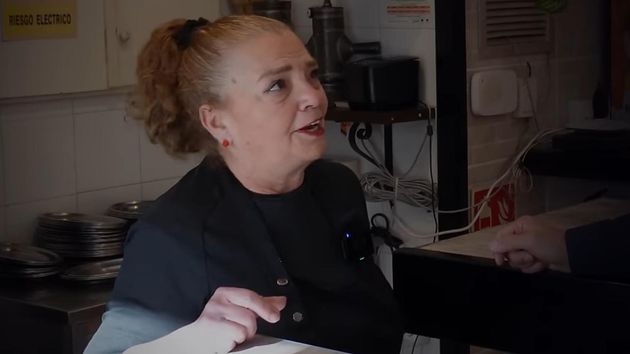 Magdalena, dueña de una churrería en Palma de Mallorca