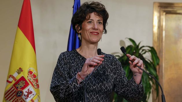 La ministra de la Seguridad Social, Elma Saiz