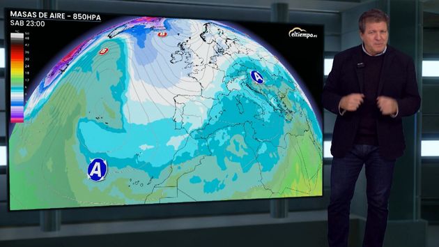 Mario Picazo, meteorólogo, en el video de el tiempo