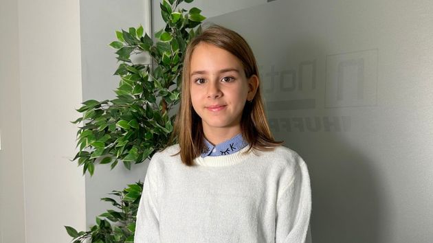 Leia Moreno, ganadora del certamen ‘Las que contarán la ciencia’, tras la entrevista