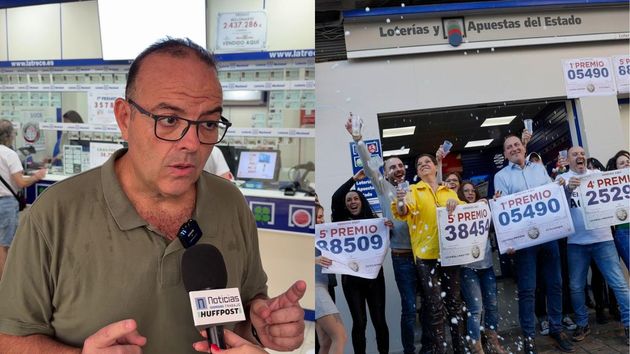 Jesús, dueño de una administración de lotería