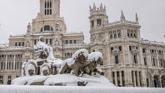 Cibeles nevado
