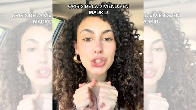 Olivia Marin, durante su vídeo