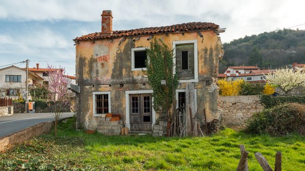 Una casa en ruinas
