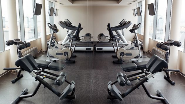 El gimnasio de una comunidad de vecinos