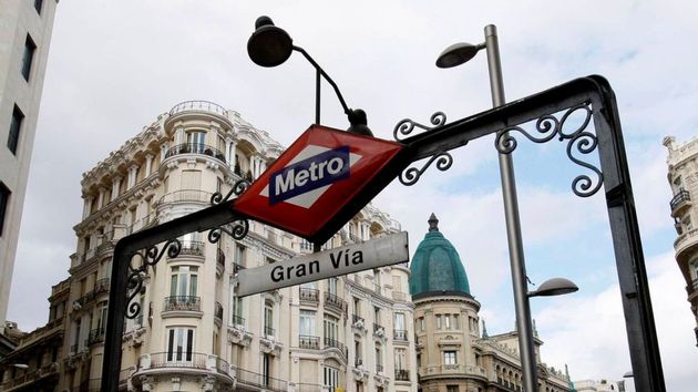 Estación de metro Gran Vía de Madrid