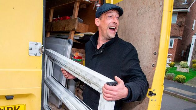 Steve Thomson, albañil