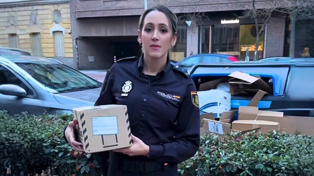 agente policia nacional cajas