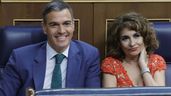 Pedro Sánchez y María Jesús Montero en el Congreso