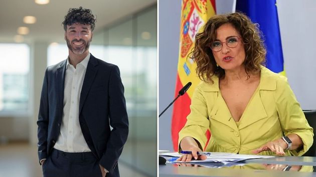 Emilio Baena, exfuncionario de Hacienda y María Jesús Montero, ministra de Hacienda