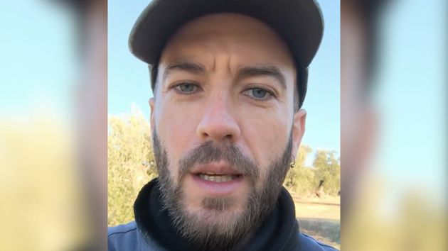 Un agricultor estalla en redes