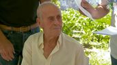 José, uno de los jubilados centenarios durante el programa