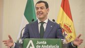 El presidente de la Junta de Andalucía, Juan Manuel Moreno Bonilla