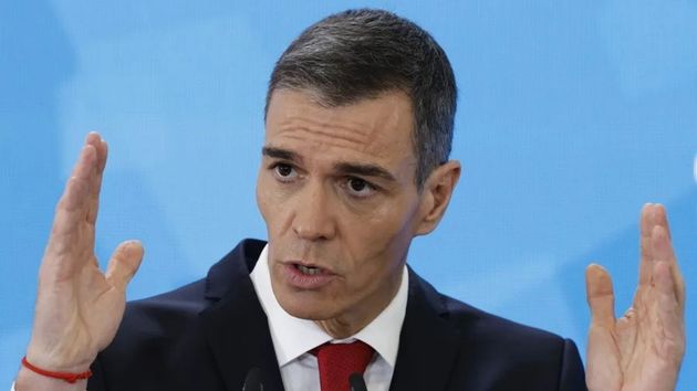 El presidente del Gobierno, Pedro Sánchez