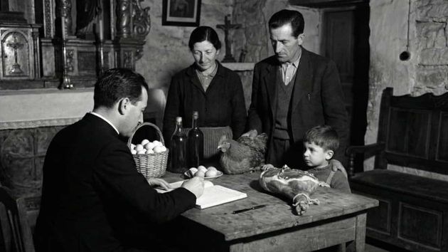 Recreación de una parroquia rural en la época del franquismo