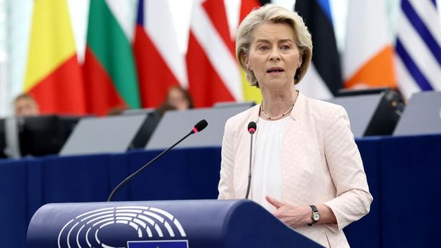 Ursula von der Leyen, presidenta de la Comisión Europea