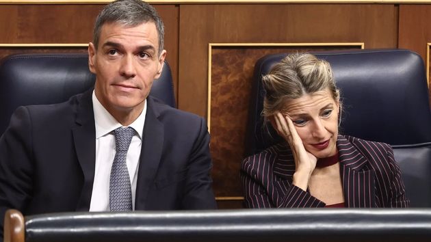 Pedro Sánchez y Yolanda Díaz