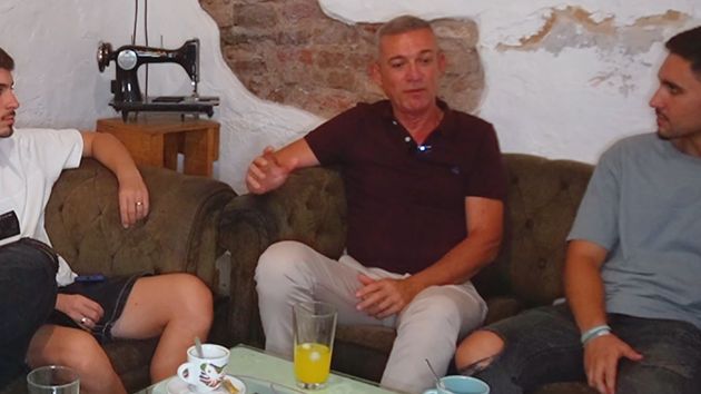 Carlos Prieto durante la entrevista