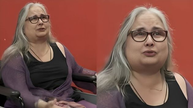 La mujer, totalmente rota, cuenta su experiencia.