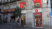 La fachada de una tienda de Vodafone