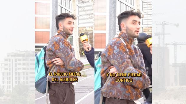 Un joven de Barcelona con un contrato de prácticas: “yo quiero vivir aquí y no lo voy a poder hacer. El precio medio del alquiler está por encima del salario mínimo”