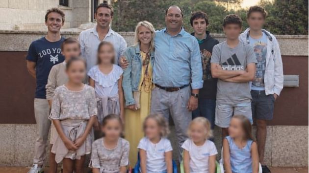 La familia al completo.