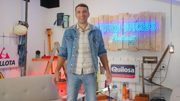 Juan Diego durante el podcast