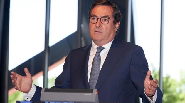El presidente de la CEOE, Antonio Garamendi