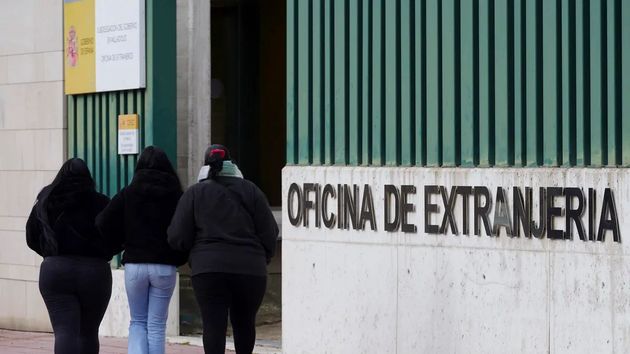 Una oficina de Extranjería