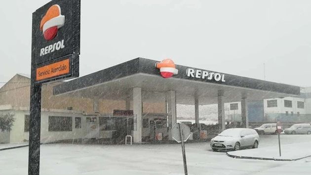 Una gasolinera de Repsol Nevada