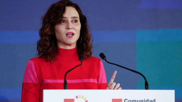 La presidente de la Comunidad de Madrid, Isabel Díaz Ayuso