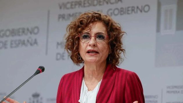 La vicepresidenta primera y ministra de Hacienda, María Jesús Montero