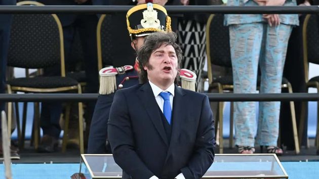 El presidente de Argentina, Javier Milei
