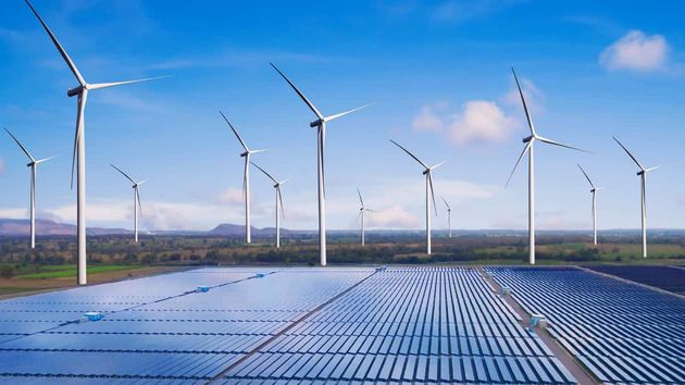Parque eólico y planta fotovoltaica