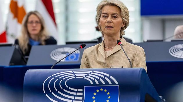 Ursula von der Leyen, presidenta de la Comisión Europea