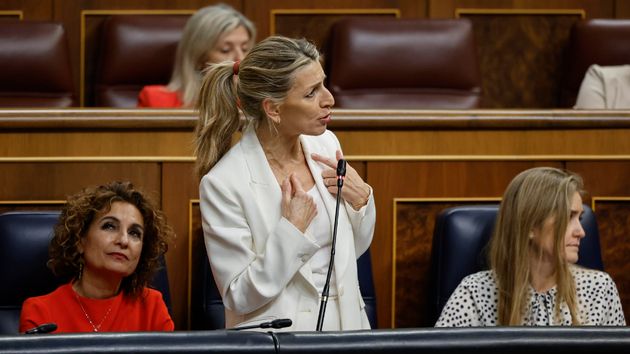 Yolanda Díaz en el congreso